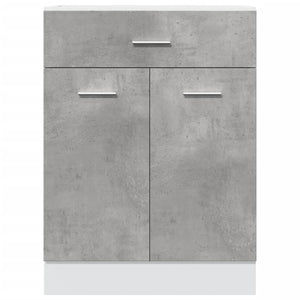 Betongrauer Schubladenschrank Lyon 60 cm
