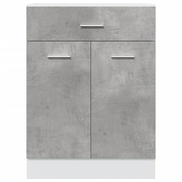 Betongrauer Schubladenschrank Lyon 60 cm