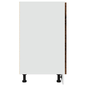 Küchen Unterschrank Lyon Altholz-Optik 80 cm