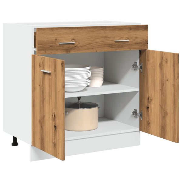 Unterschrank Lyon Artisan-Eiche 80 cm
