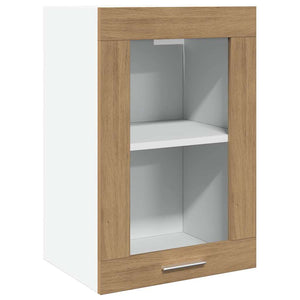 Hängeschrank Lyon Glas Artisan-Eiche 40 cm