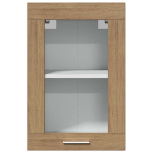 Hängeschrank Lyon Glas Artisan-Eiche 40 cm