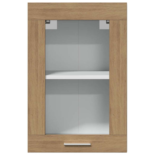 Hängeschrank Lyon Glas Artisan-Eiche 40 cm
