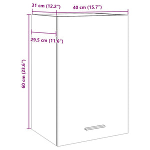 Hängeschrank Lyon Artisan-Eiche 40x60 cm