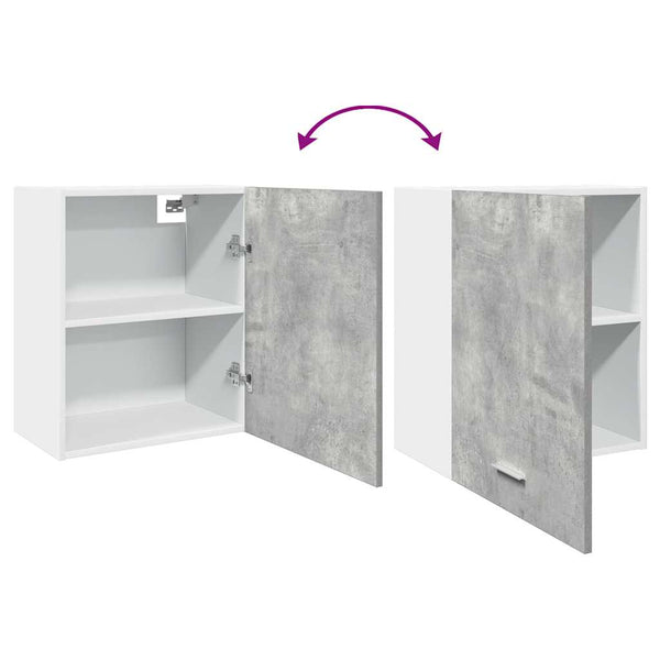 Hängeschrank Lyon Betongrau 50x60 cm