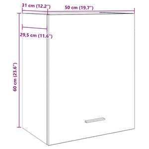 Hängeschrank Lyon Altholz-Optik 50x60 cm