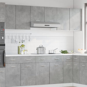 Hängeschrank Lyon Betongrau 80 cm
