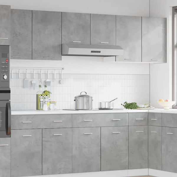 Hängeschrank Lyon Betongrau 80 cm