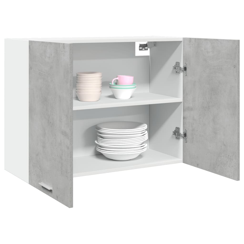 Hängeschrank Lyon Betongrau 80 cm