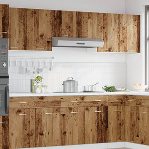 Hängeschrank Lyon Altholz-Optik 80x60 cm