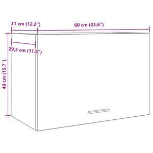 Hängeschrank Artisan-Eiche 60 cm