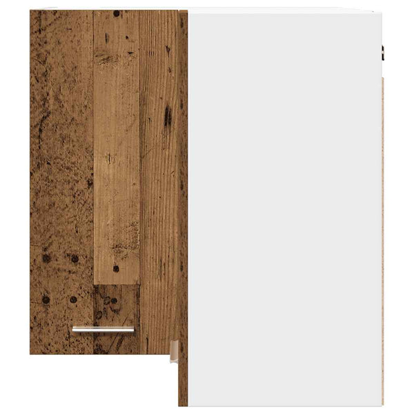 Eck-Hängeschrank Lyon Altholz-Optik
