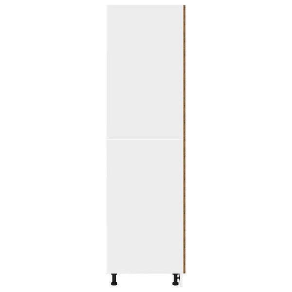 Kühlumbauschrank Lyon, Altholz-Optik, 207 cm hoch