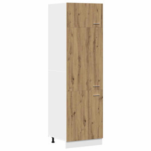 Kühlumbauschrank Lyon Artisan Eiche 60 cm