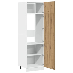 Kühlumbauschrank Lyon Artisan Eiche 60 cm
