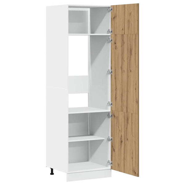 Kühlumbauschrank Lyon Artisan Eiche 60 cm