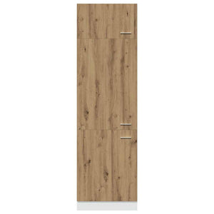 Kühlumbauschrank Lyon Artisan Eiche 60 cm
