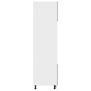 Mikrowellenumbauschrank Lyon Betongrau 60x207 cm