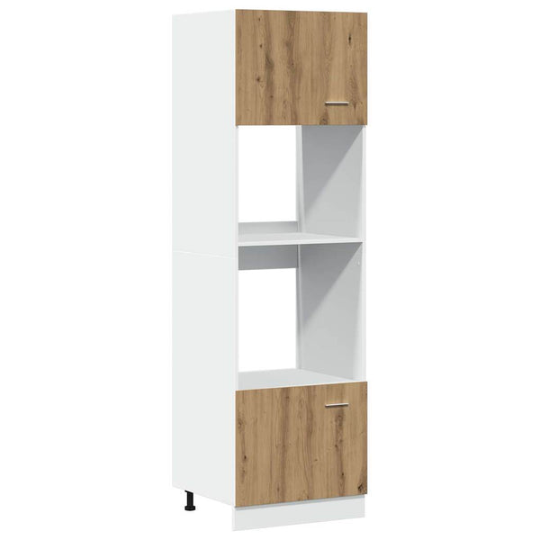Mikrowellenschrank Lyon Artisan Eiche 60x207 cm