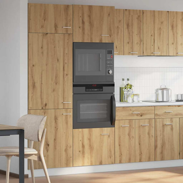 Mikrowellenschrank Lyon Artisan Eiche 60x207 cm