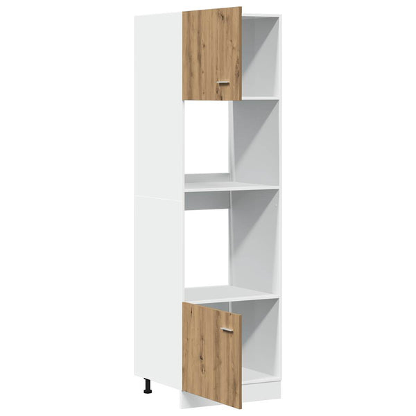 Mikrowellenschrank Lyon Artisan Eiche 60x207 cm