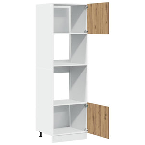 Mikrowellenschrank Lyon Artisan Eiche 60x207 cm