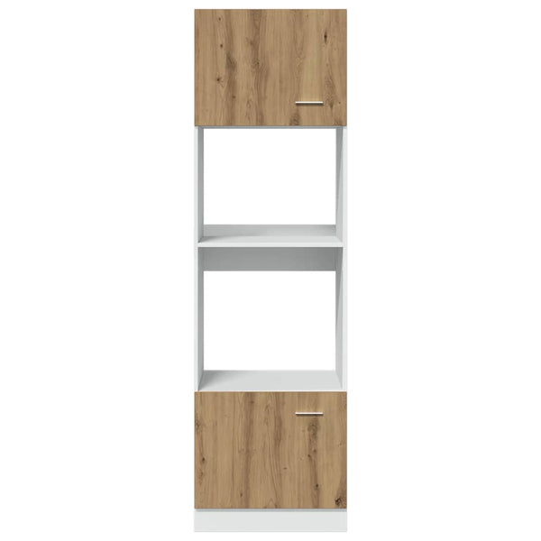 Mikrowellenschrank Lyon Artisan Eiche 60x207 cm
