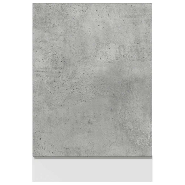Geschirrspüler Blende Lyon Betongrau 45x67 cm