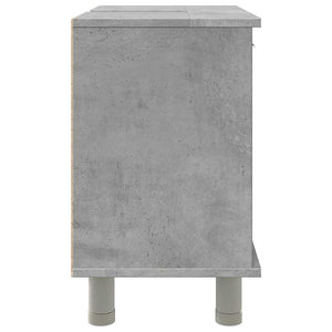 Betongrauer Badezimmerschrank 60 cm