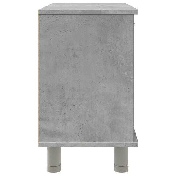 Betongrauer Badezimmerschrank 60 cm