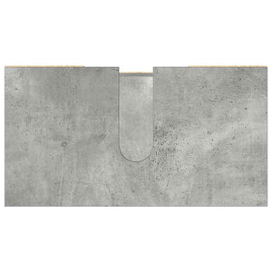 Betongrauer Badezimmerschrank 60 cm