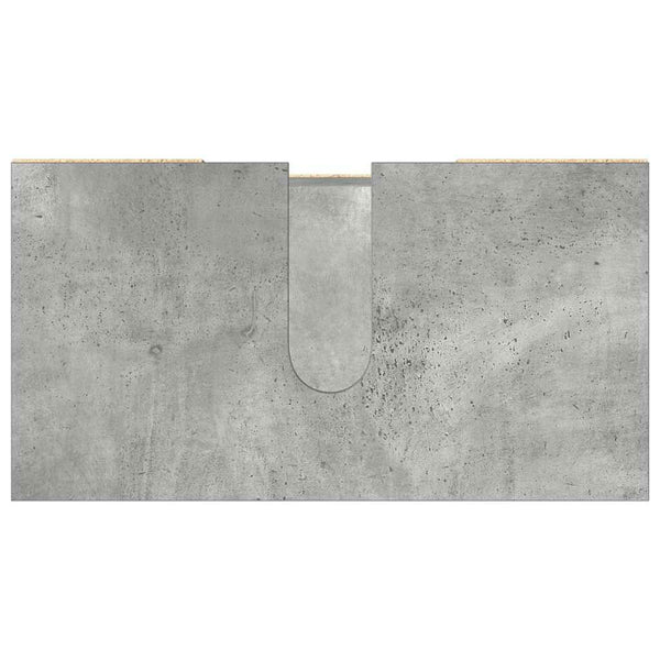 Betongrauer Badezimmerschrank 60 cm