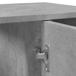 Betongrauer Badezimmerschrank 60 cm