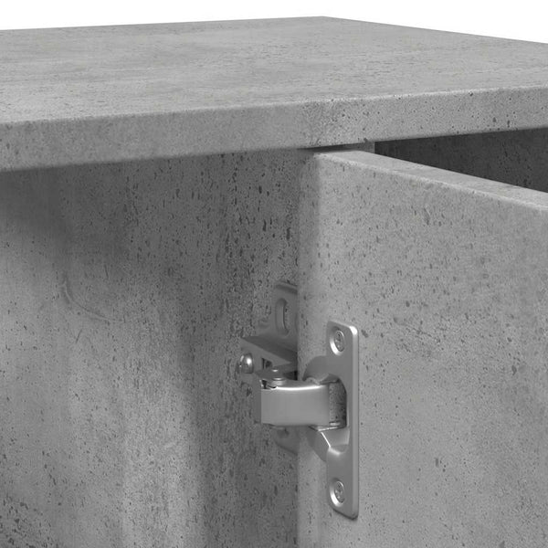 Betongrauer Badezimmerschrank 60 cm