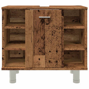Badschrank Altholz Optik, 60 cm
