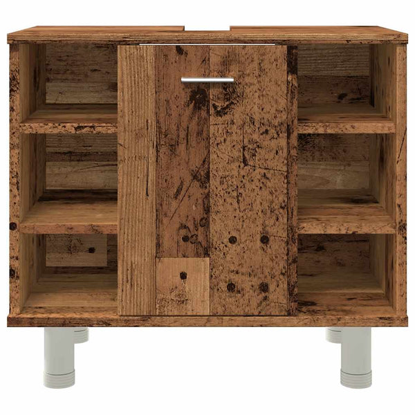 Badschrank Altholz Optik, 60 cm