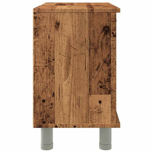 Badschrank Altholz Optik, 60 cm