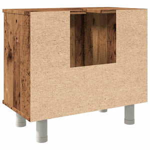 Badschrank Altholz Optik, 60 cm