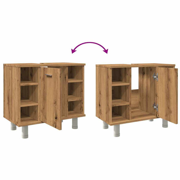 Badschrank Artisan Eiche, 60 cm