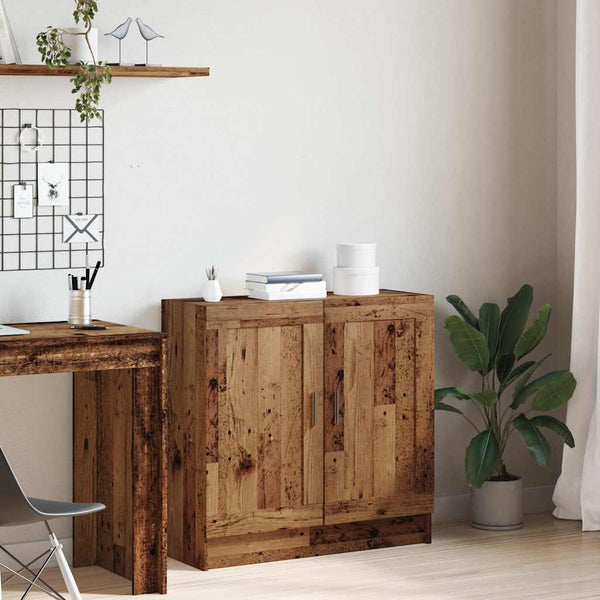 Bücherschrank Altholz-Optik, 82,5 cm