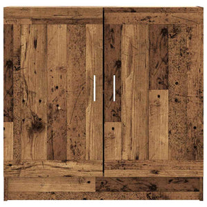 Bücherschrank Altholz-Optik, 82,5 cm