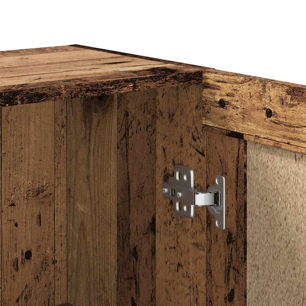 Bücherschrank Altholz-Optik, 82,5 cm