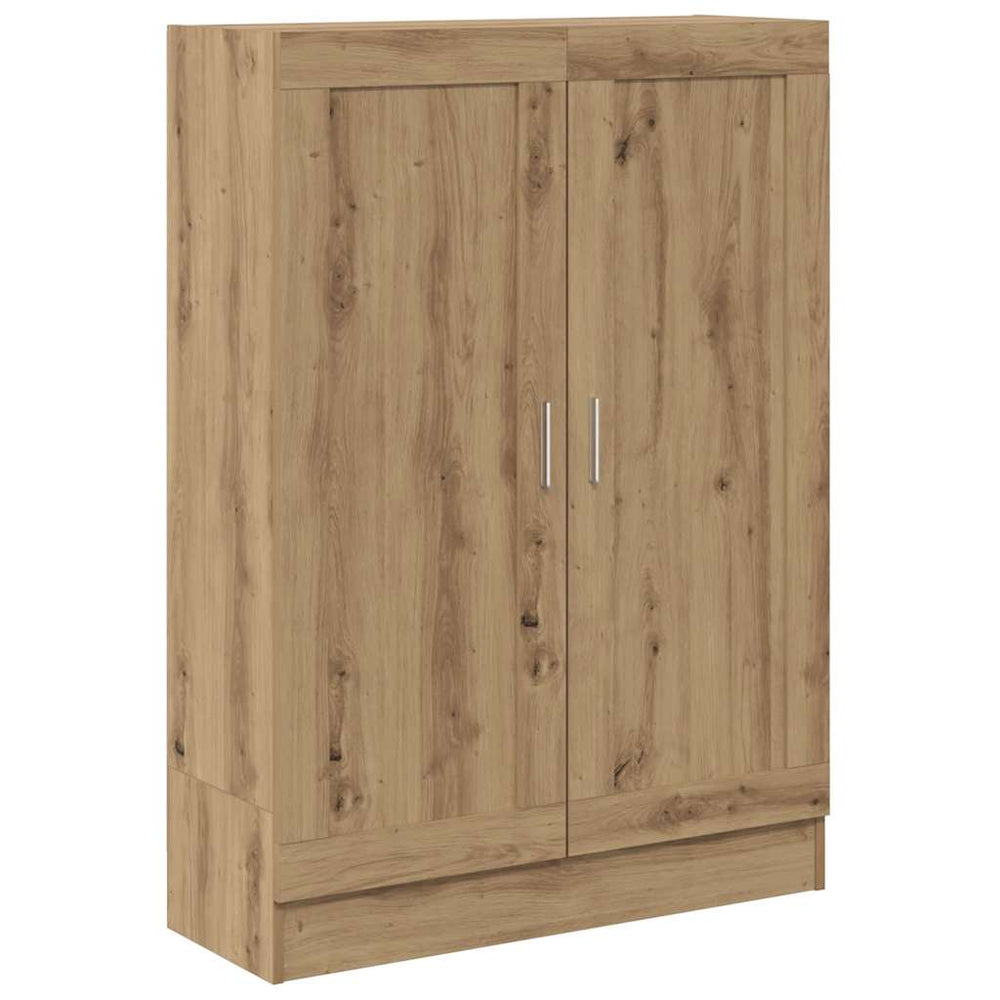 vidaXL Bookcase Artisan Oak 82.5x30.5x115 cm Engineered Wood