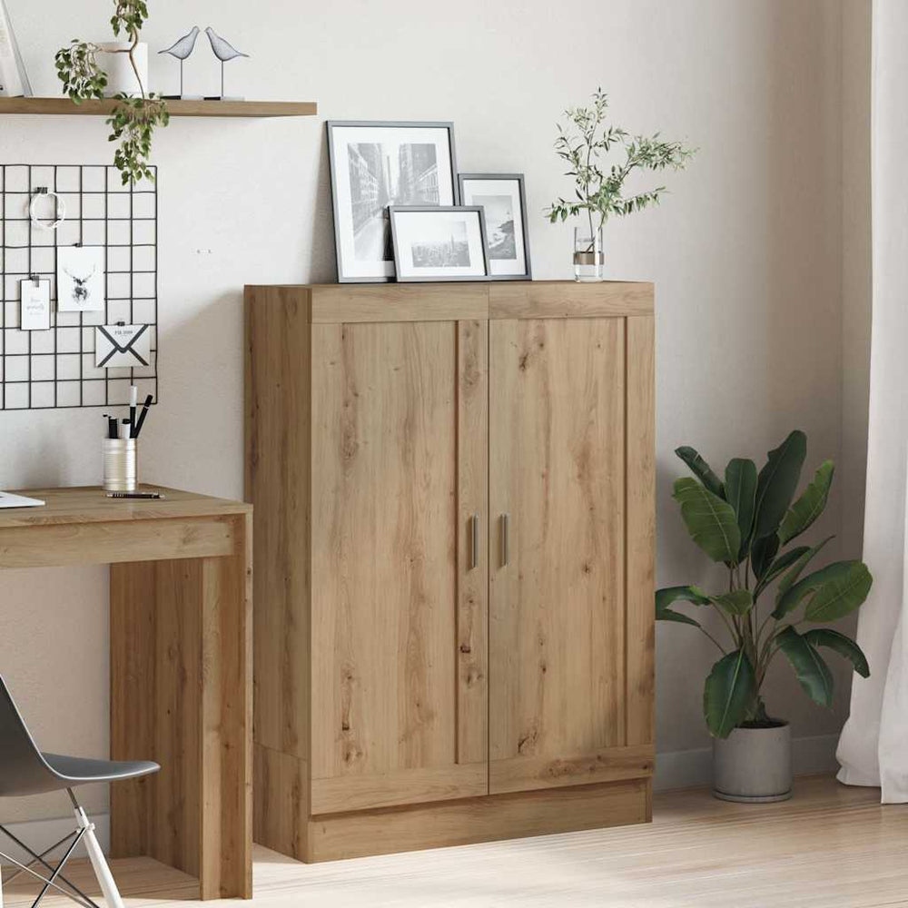 vidaXL Bookcase Artisan Oak 82.5x30.5x115 cm Engineered Wood