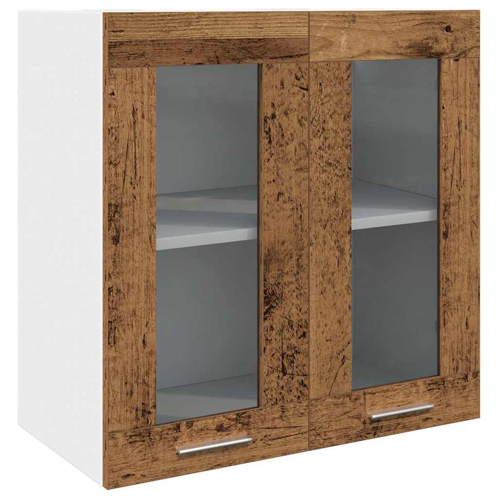 Küchen Wandschrank Lyon Altholz-Optik 60cm