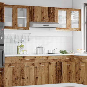 Küchen Wandschrank Lyon Altholz-Optik 60cm