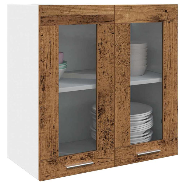 Küchen Wandschrank Lyon Altholz-Optik 60cm