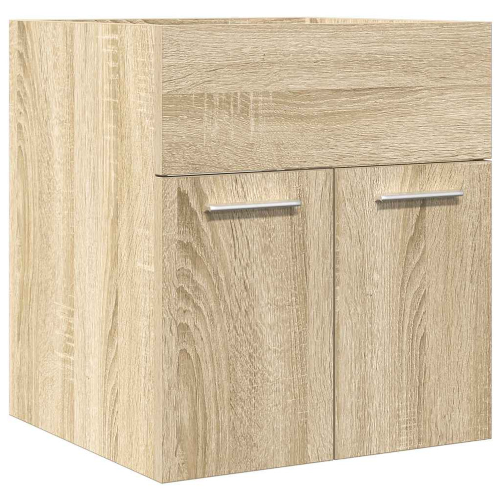 Meuble sous-vasque vidaXL Chêne Sonoma 41x38,5x46 cm Bois d'ingénierie