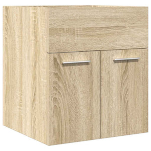 Waschbeckenschrank Sonoma-Eiche 41x38,5x46 cm