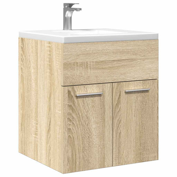 Waschbeckenschrank Sonoma-Eiche 41x38,5x46 cm